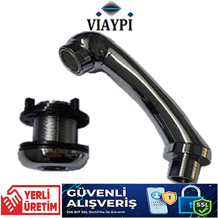 Berber Gümüş Renk (Krom) El Duşu Kod:409